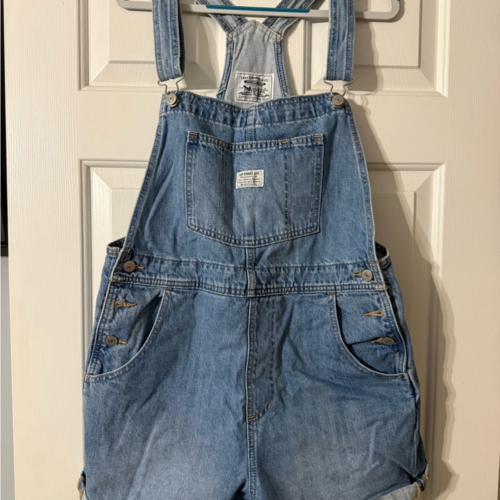 Levi's Light Blue Denim Overalls